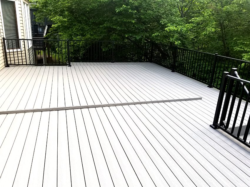 TimberTech AZEK Decking – Full View - Custom deck built by Dream Decks in Twin Cities, Minnesota