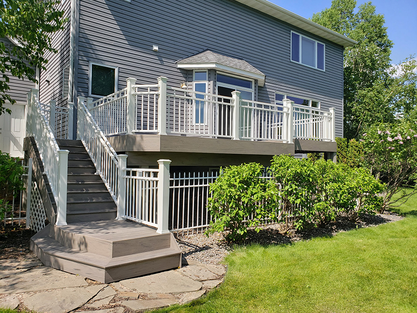 TimberTech Decking & Railing - Custom deck built by Dream Decks in Twin Cities, Minnesota