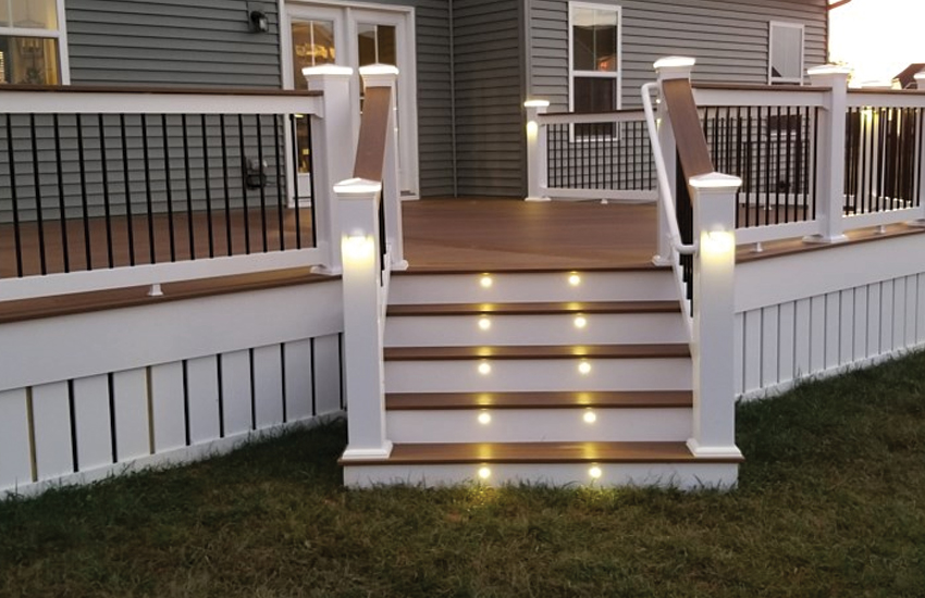 Deck Lighting Installation in Minnesota | LED Deck Lights | Dream Decks