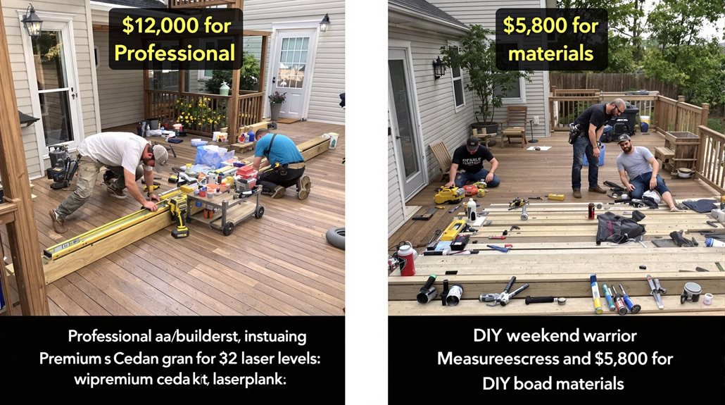 cost analysis diy vs professional