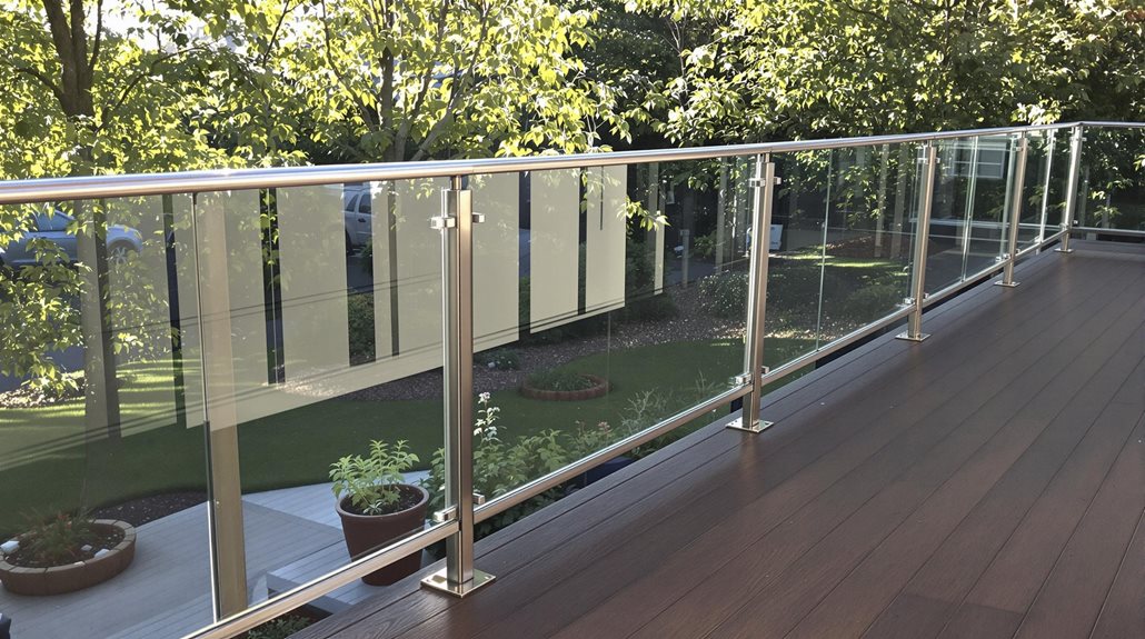 deck railing material choices