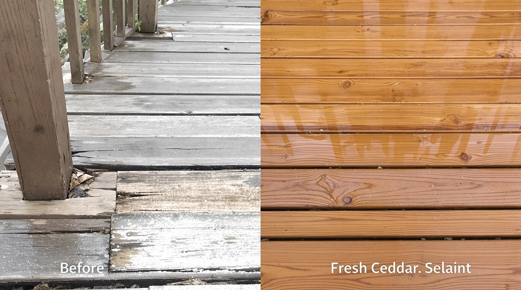 maintenance ensures deck durability